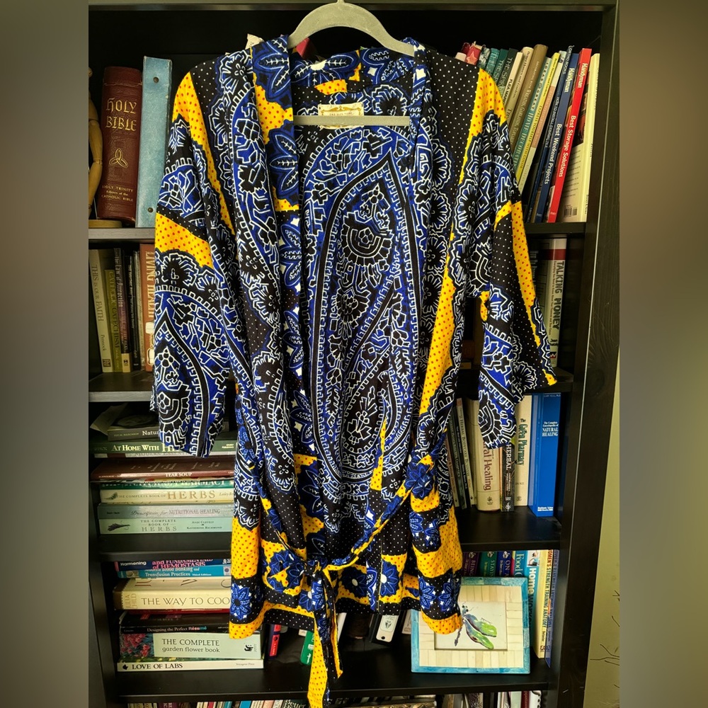 Vintage Weldon Colorful Kimono Robe
